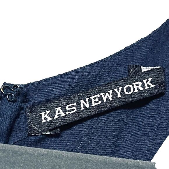 KAS NEW YORK Osian Hand Embroidered Cotton Gauze Jumpsuit S - Picture 10 of 16